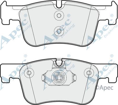 APEC BRAKING Jarrupala, levyjarru PAD1875